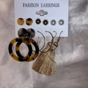 Womens fashion earrings 6 pack #14
